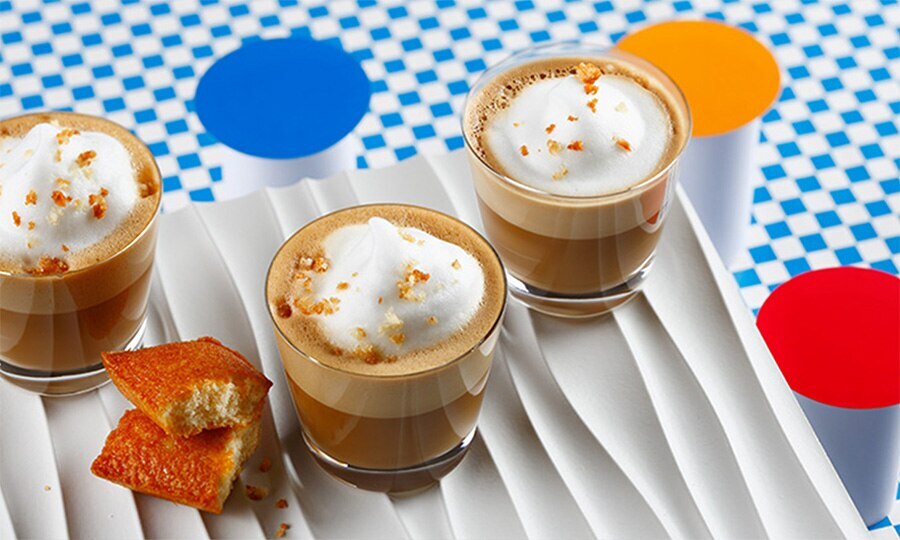 CORTADO Rezept mit Orangenblütenmilch-Espuma