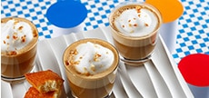 CORTADO Rezept mit Orangenblütenmilch-Espuma